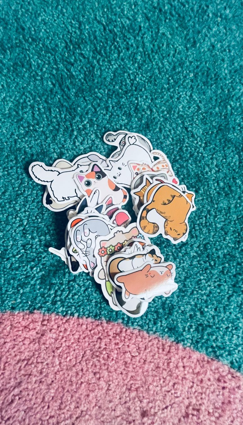 Sticker: Katzen Sticker Sammlung – Nuovo (secondo la descrizione) da Emmenbrücke venduto da anisla