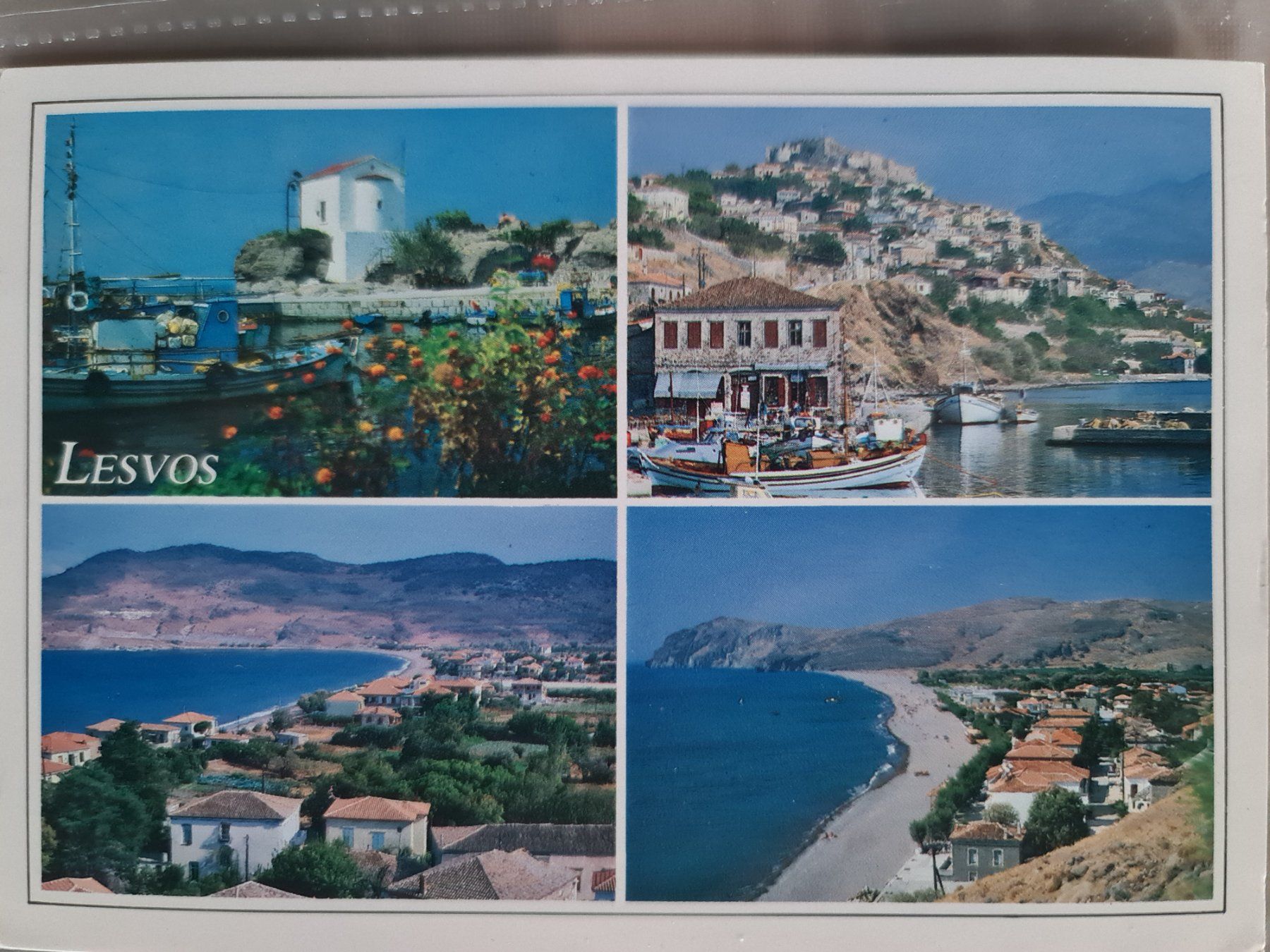 Cartoline postali: Ansichtskarte Lesbos Griechenland – Usato da Dintikon venduto da Vexi