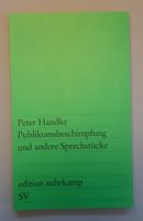 Publikumsbeschimpfung und andere Sprechstücke - Peter Handke