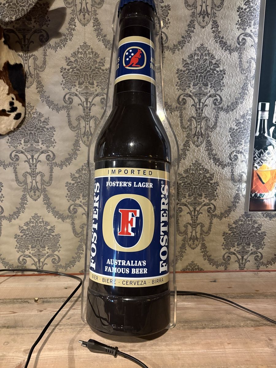 Lampade: Foster's Bier Leuchtreklame, Bar Deko – Usato da Niederurnen venduto da Samsam84 1