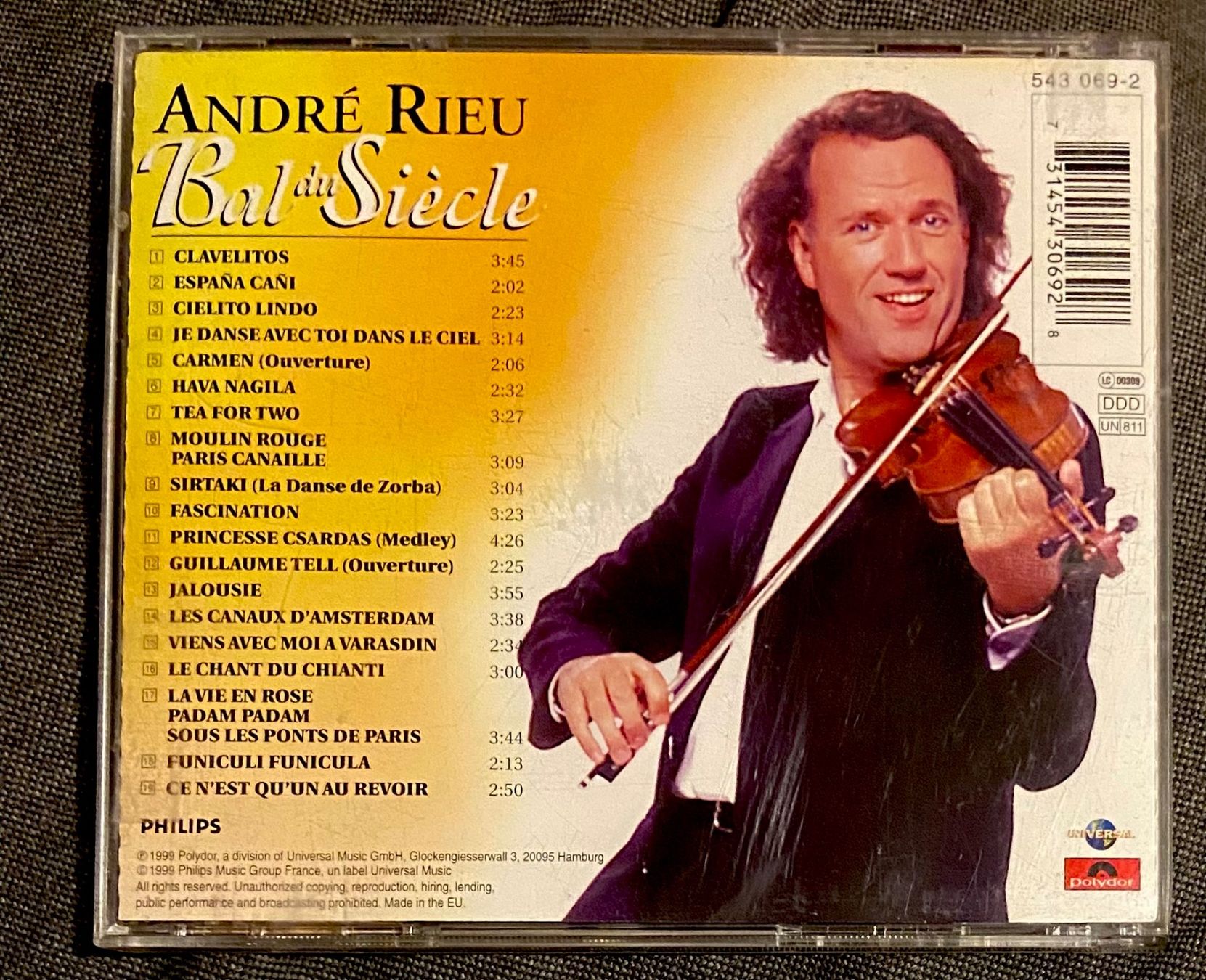 CDs: André Rieu – Bal Du Siecle CD – Gebraucht aus Luzern von Lycka24 1