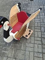 Schaukelente Holz Handarbeit gebrauchter Zustand. Unikat