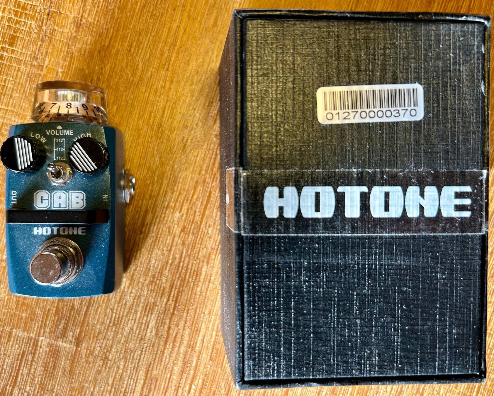 Strumenti musicali: Hotone CAB Simulateur analogue d'ampli Guitare – Usato da Thierrens venduto da joco26 1