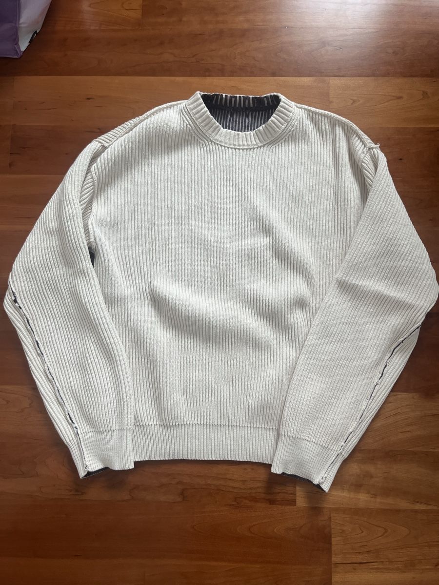 Maglioni & Felpe: Knit sweater braun und creme – Usato da Luzern venduto da 7ni_2h2r 1