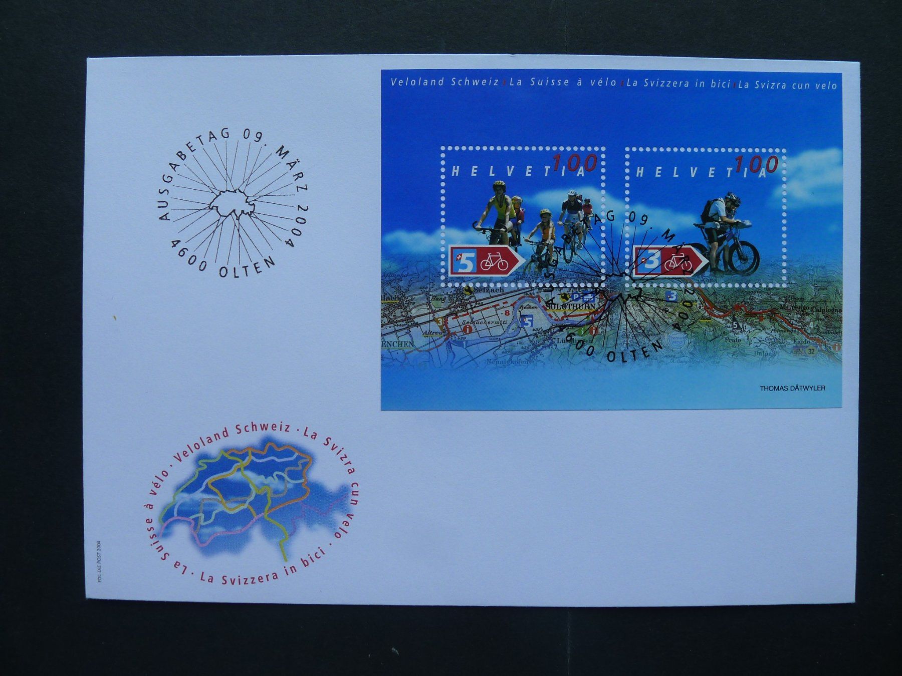 Tutti i francobolli: 2004 Nr. 1118 auf FDC – Usato da Dagmersellen venduto da wyss1982