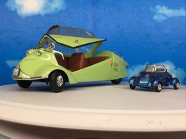 Messerschmitt KR200 & TG500 Modellautos1:18 1:64 Metall