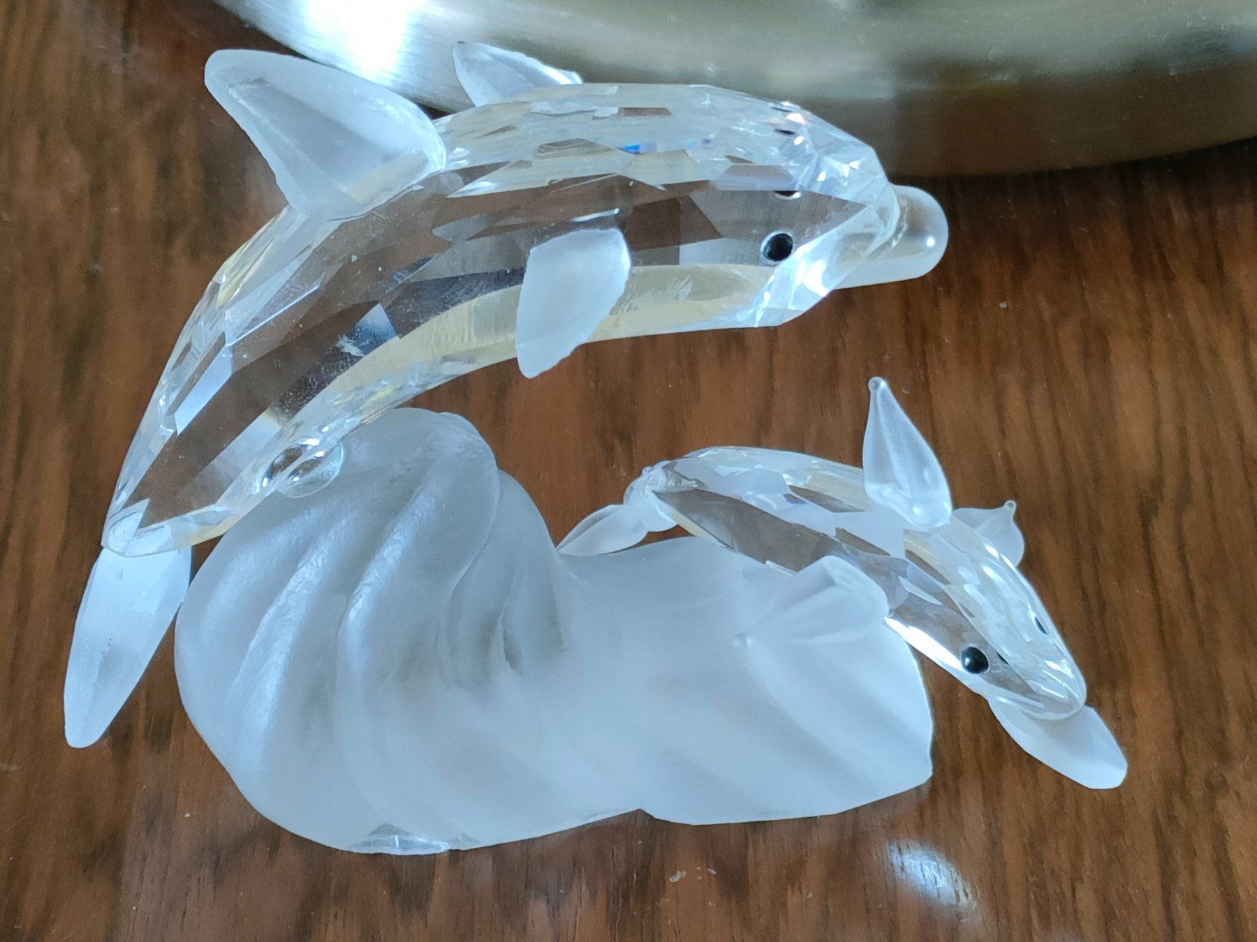 Statuette: Kristallfigur Delfin – Nuovo (secondo la descrizione) da Brugg AG venduto da Mashaba 3