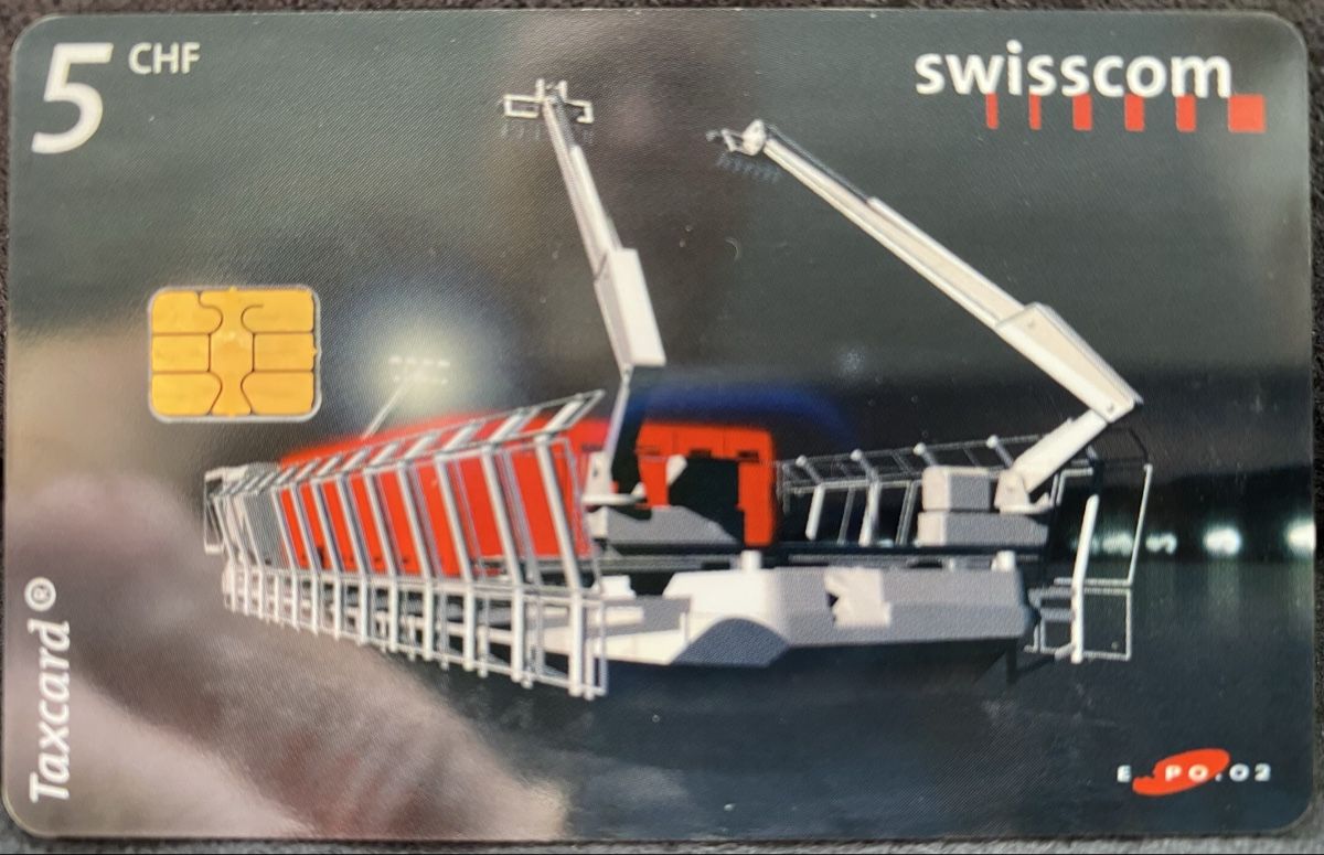 Schede telefoniche: Taxcard S2 – Usato da Lausanne venduto da babacard10