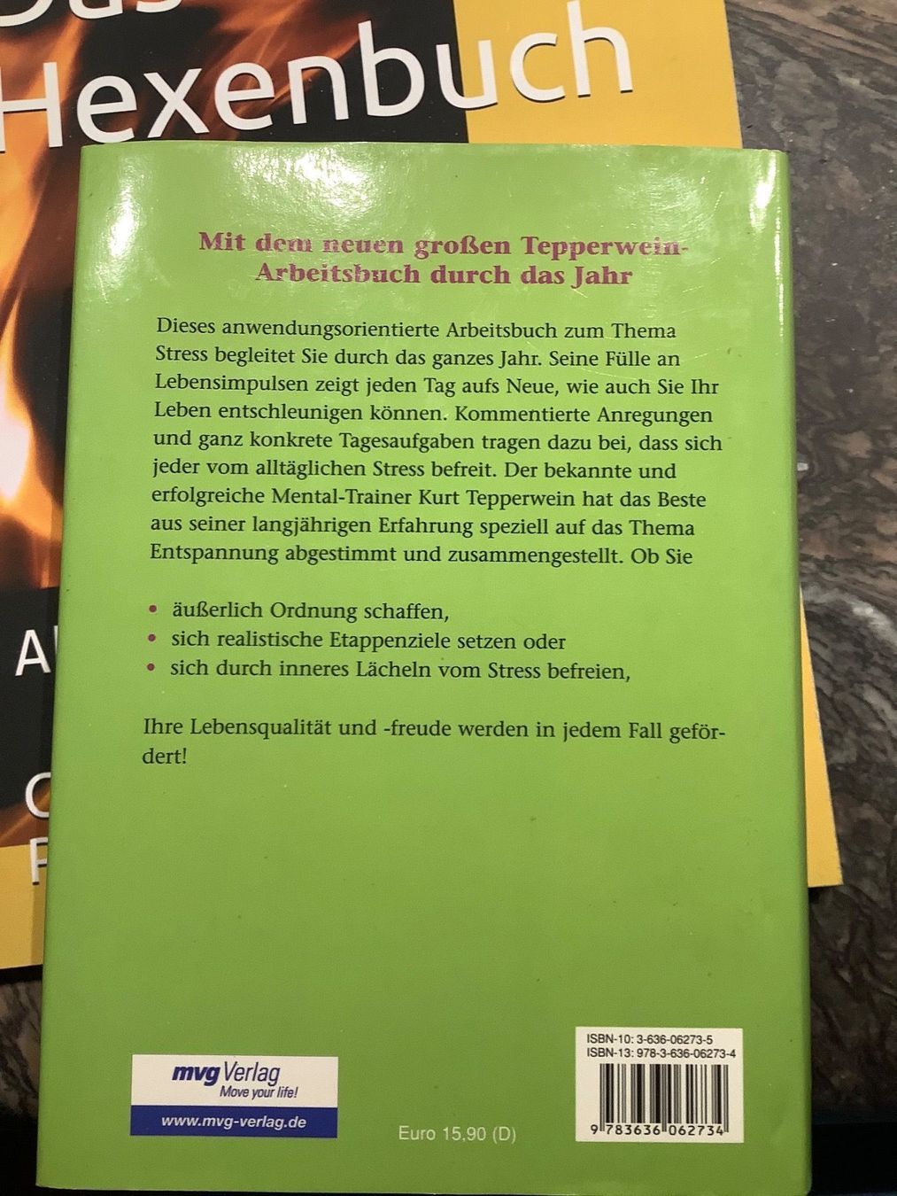 Bücher: Das Anti- Stress Buch – Gebraucht aus Zürich von Albatros57 1