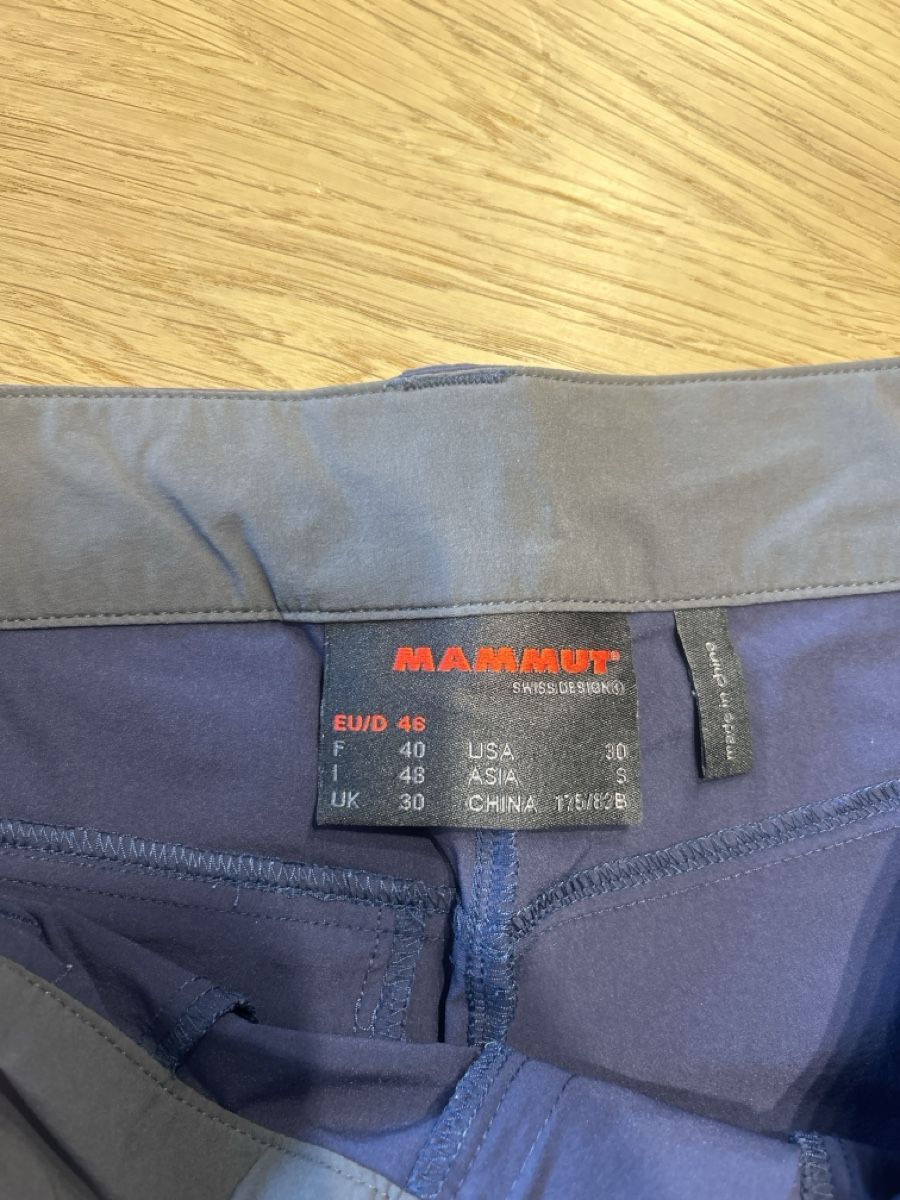 Mammut Pantaloni: Mammut Wanderhose kurz – Usato da Hallwil venduto da Babagysi 2
