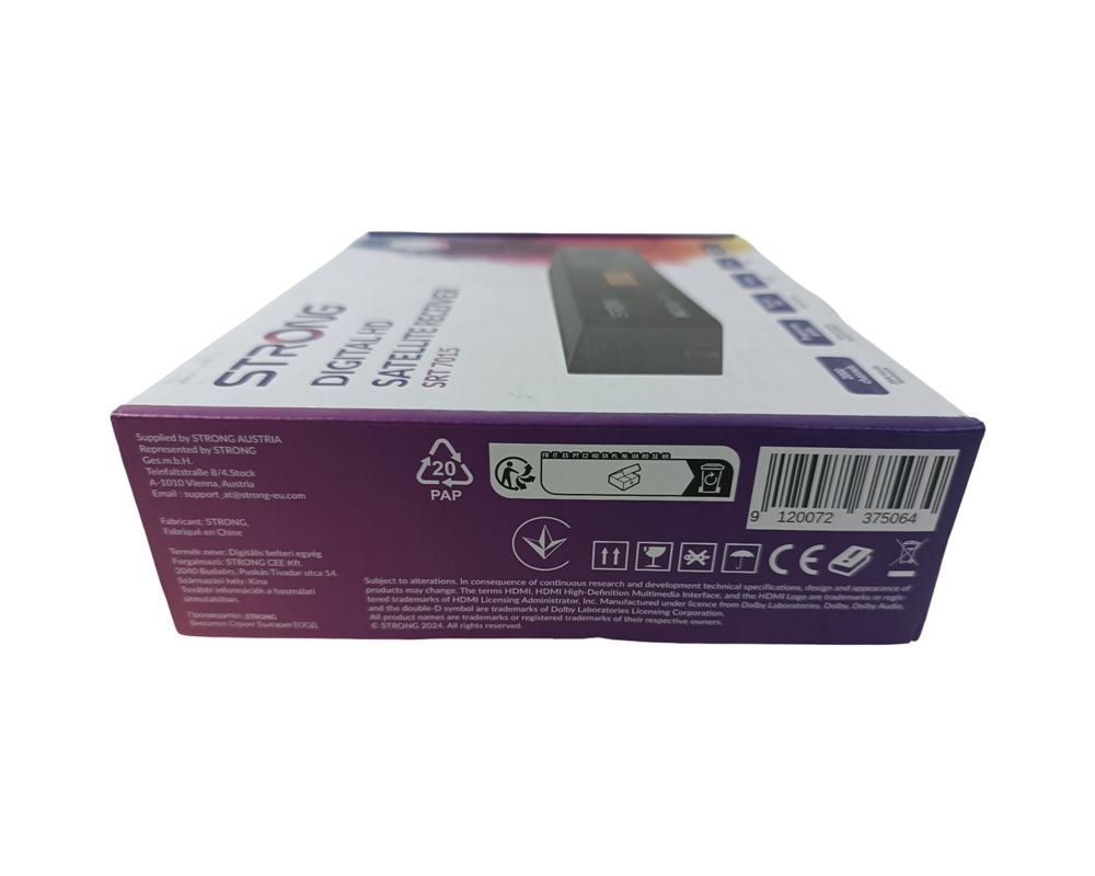 Ricevitori: STRONG SRT 7015 digitaler HD Satellitenreceiver – Nuovo (secondo la descrizione) da Luzern venduto da Restwert_Luzern 6