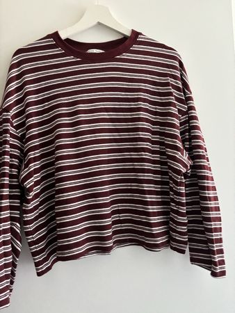 Bershka Langarmshirt gestreift Grösse L guter Zustand
