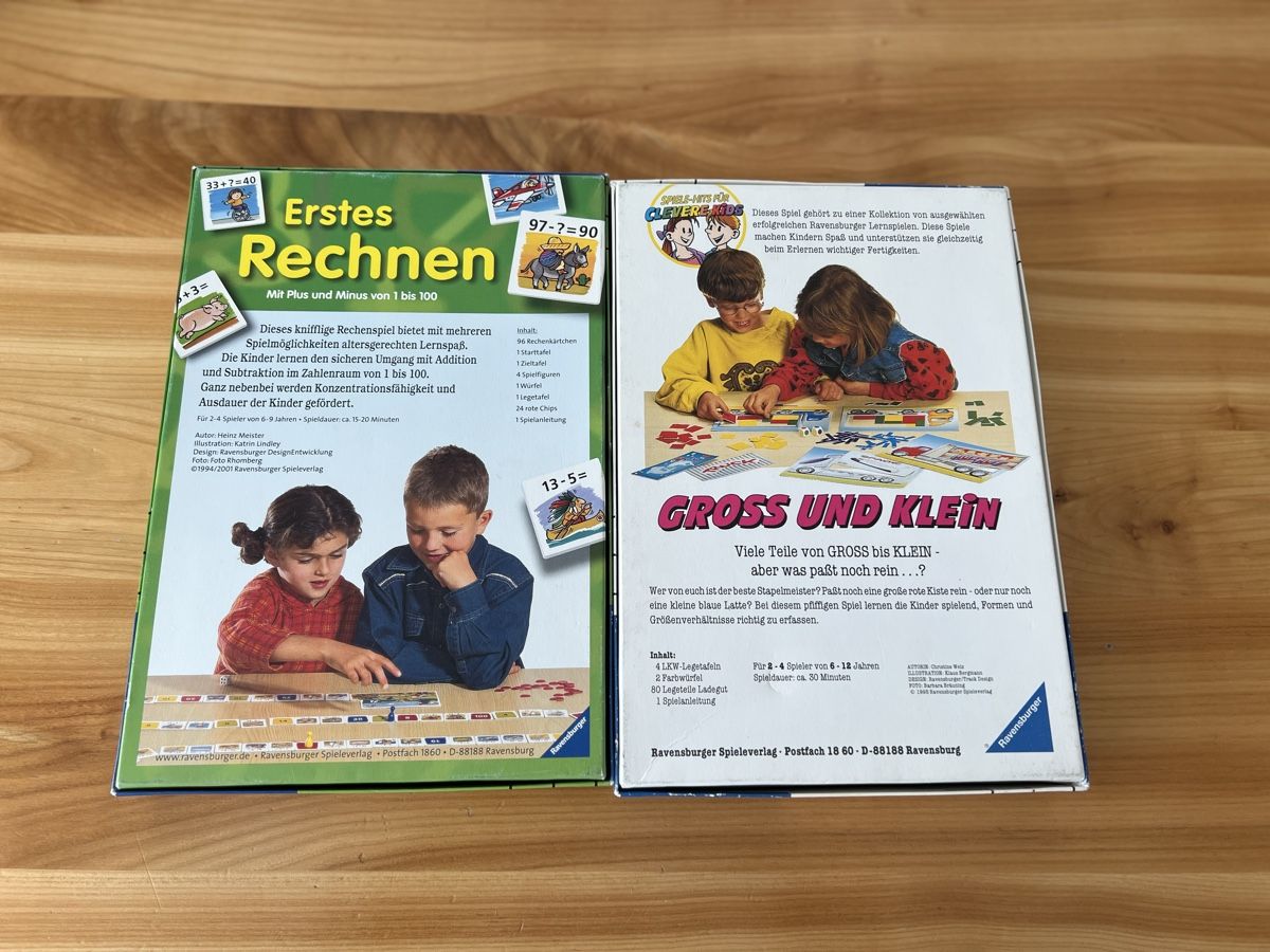Ravensburger Giochi: 2 Lernspiele – Usato da Hedingen venduto da johsaan 1