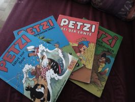 COMIC: 4 x Petzi CARLSEN VERLAG!!!!