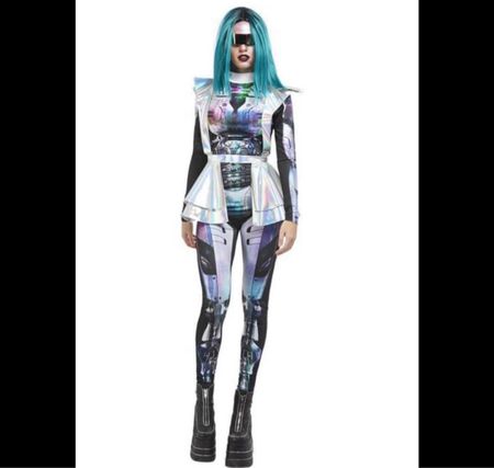 CARNAVAL HALLOWEEN 👽👾💜 Déguisement Futuriste NEW! S/M