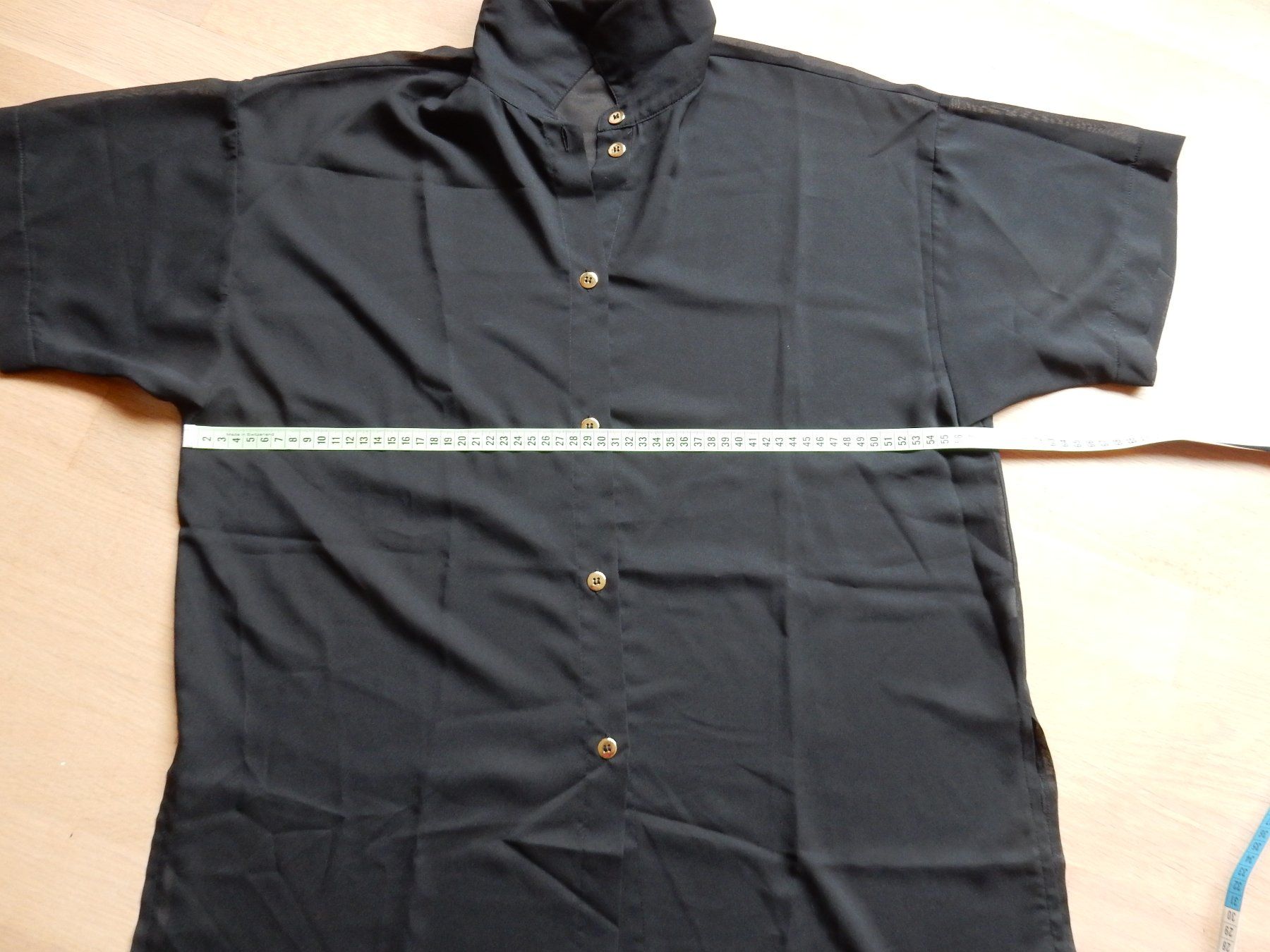 Beldona Camicette: Bluse schwarz durchscheinend BELDONA Strandbluse – Nuovo (secondo la descrizione) da Jona venduto da simongarden 5