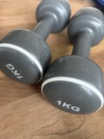 Hanteln 1KG grau Set guter Zustand
