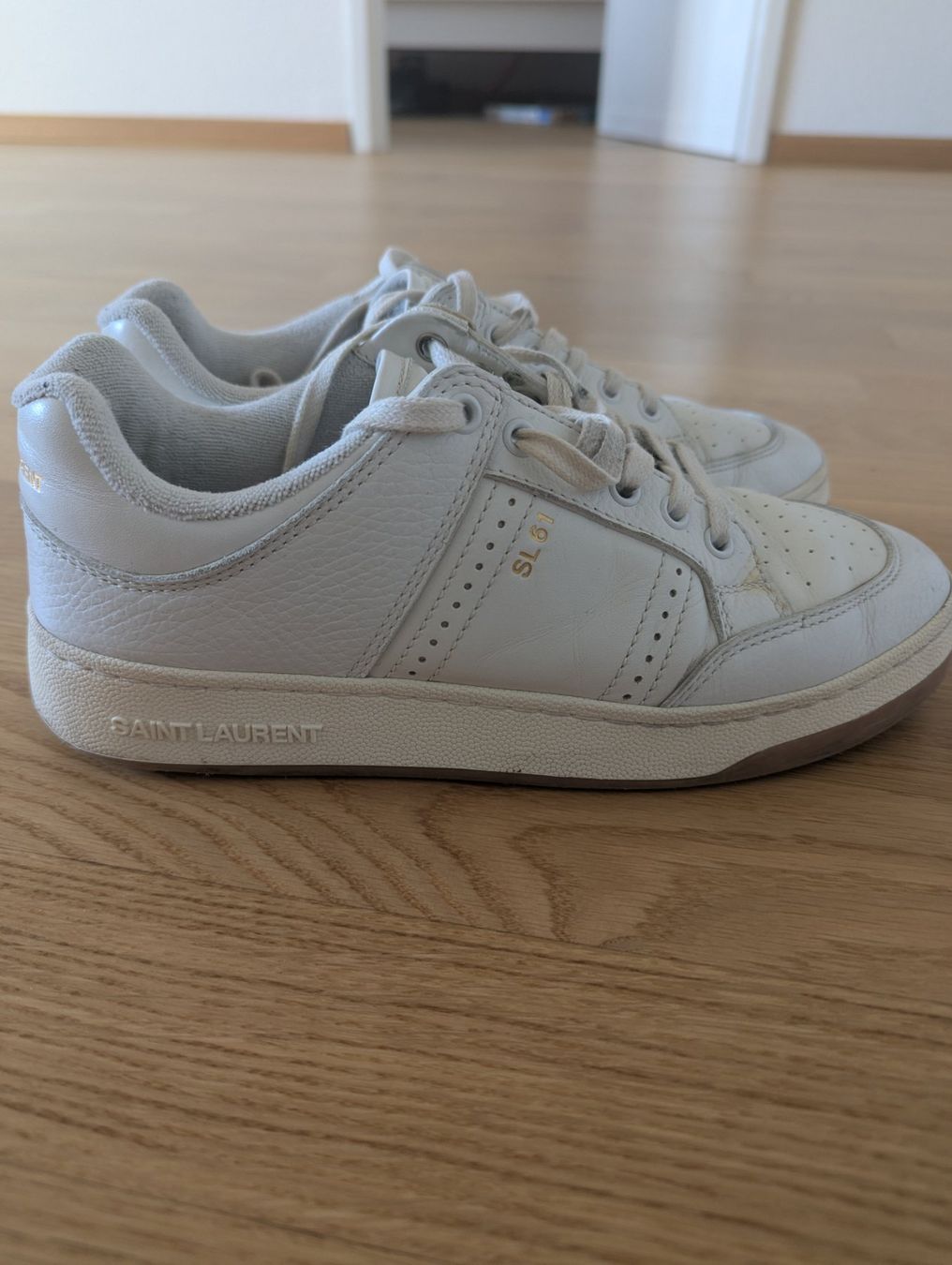 Saint Laurent Damenschuhe: Saint Laurent SL61 Sneaker, Weiss, Gr. 40 – Gebraucht aus Basel von ili_j29z