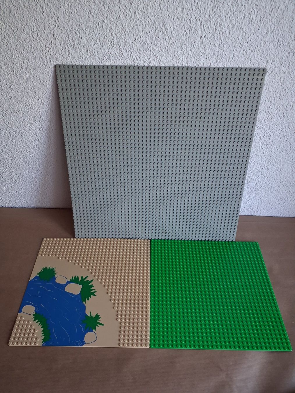 Lego Giocattoli: 3 Lego Bauplatten Gemäss den Bildern. – Usato da Hagendorn venduto da siwasi3