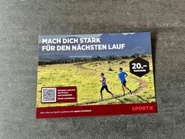 Gutschein SportX 20.-