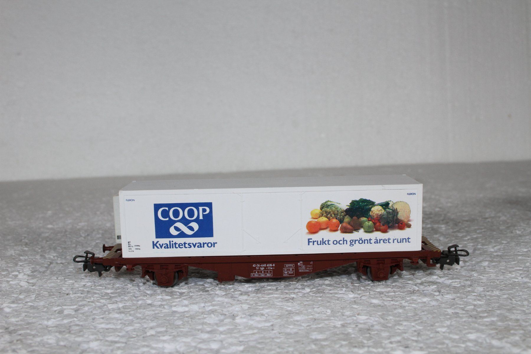 Märklin Modellini di ferrovie: Märklin 4673 SJ  COOP Güterwagen – Usato da Triesen venduto da cor_62ts 1