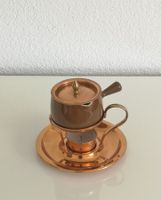 Vintage Resista Suisse Langenthal / SIGG Porzellan / Kupfer