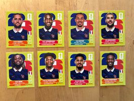 8x Panini WM2026 Frankreich