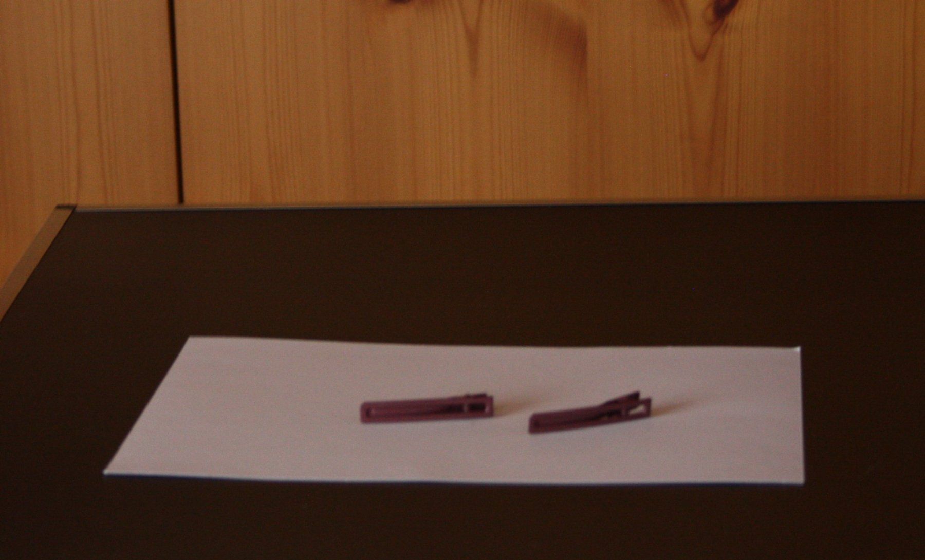 Accessori per capelli: 2 Haarklammern Metall violett – Nuovo (secondo la descrizione) da Flüelen venduto da Diversicum-Shop 3