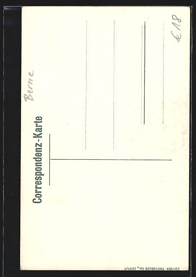 Cartoline postali: Interlaken, Mann mit Hundegespann auf de – Usato da Berlin venduto da bartko-reher 1
