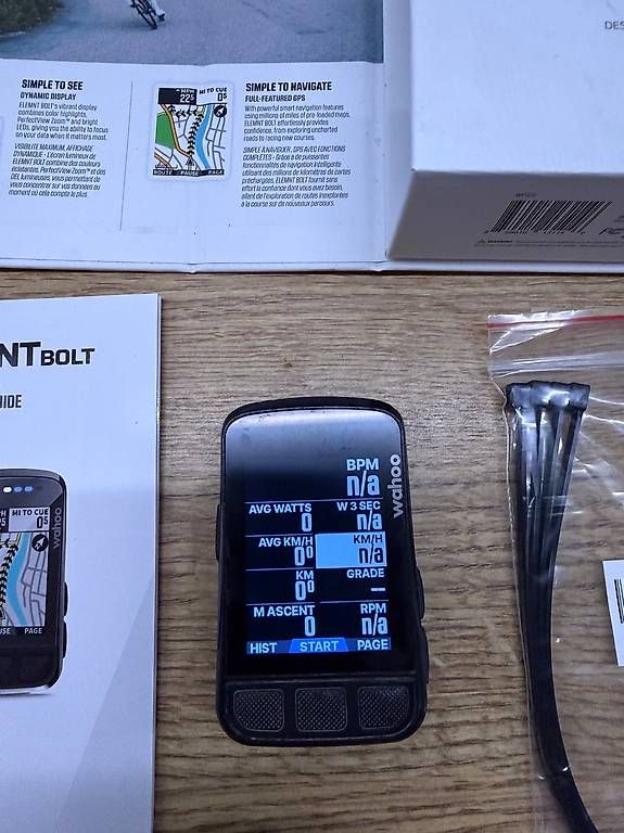 Pezzi di ricambio: Compteur de vélo Wahoo Elemnt Bolt 2 – Usato da Bercher venduto da Ridgeway 1