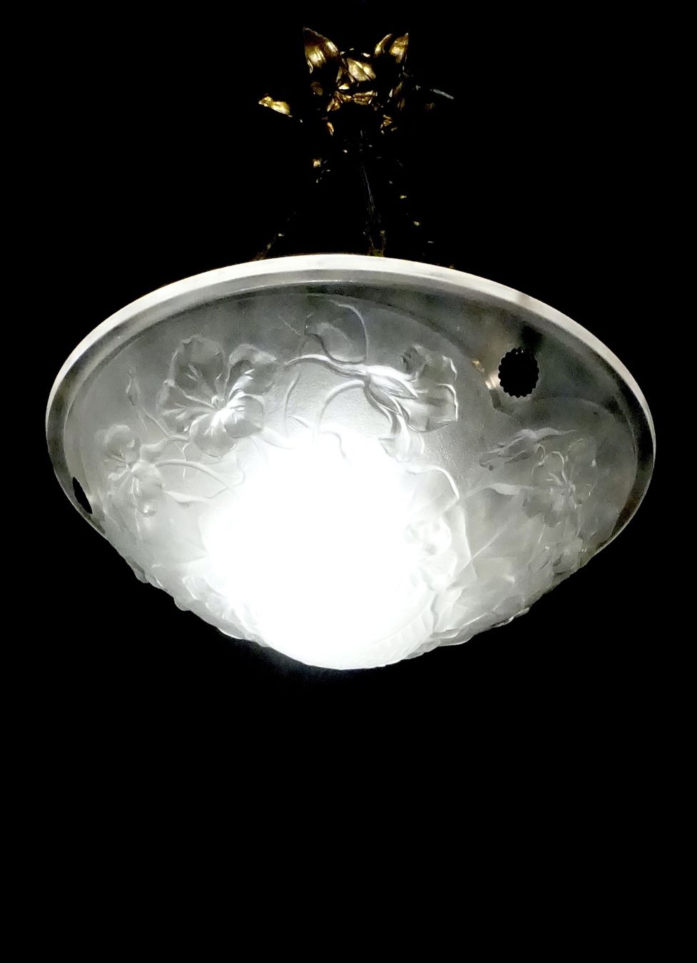 Kronleuchter & Deckenlampen: Antiker Deckenleuchter Art Deco – Gebraucht aus Rumlikon von Ambiente_Brocante 4