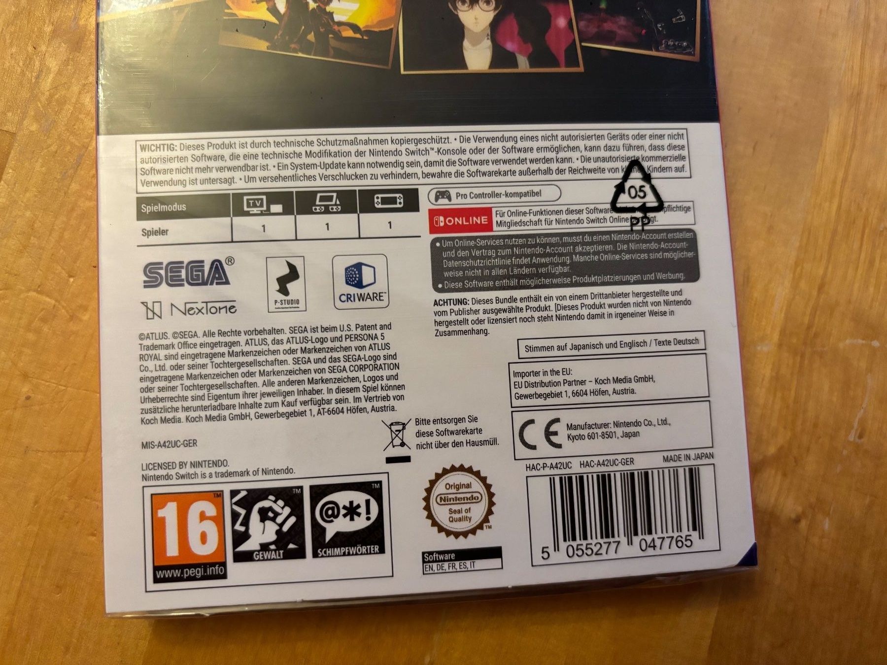 Giochi: Persona 5 (NEU) – Nuovo (secondo la descrizione) da Frenkendorf venduto da gelbeZinnie 2