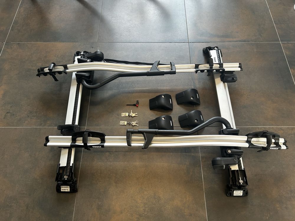 Thule Portapacchi: Thule Veloträger für 2 Velos, abschliessbar, neuwertig – Usato da Root venduto da Sajo_04 1