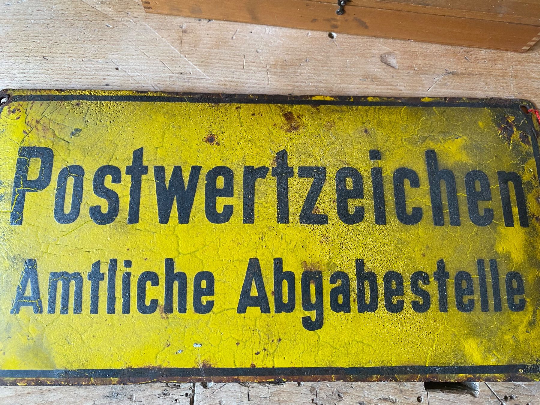 Schilder: Emaillschild – Gebraucht aus Lenk im Simmental von gwustu