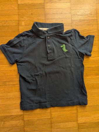 Manor Baby Polo Shirt Gr. 92, Krokodil, 100% Bio Baumwolle