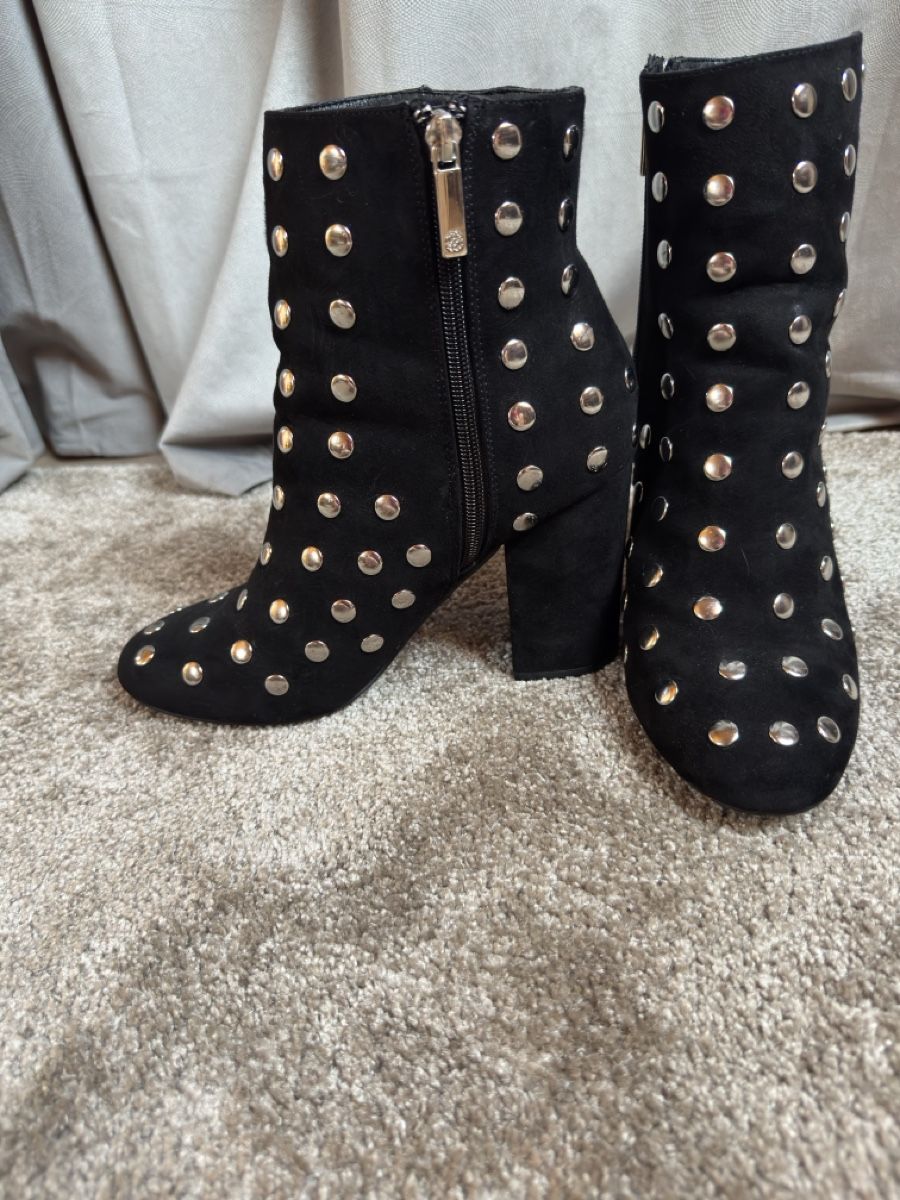 Morgan Scarpe da donna: Bottines Morgan velours noir cloutées T40 – Usato da Vuippens venduto da Anna_as 3
