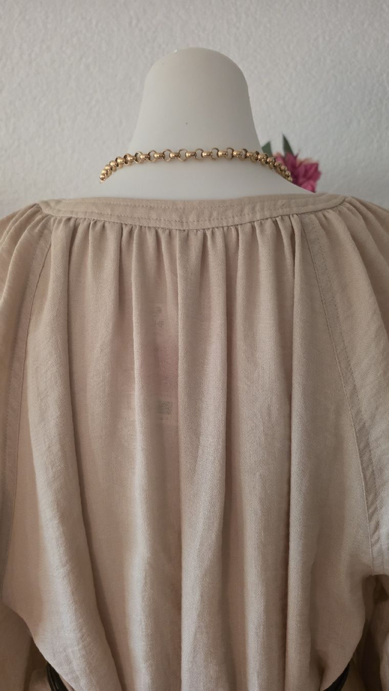 H&M Robes: Dress beige size M button-down collar long sleeve – Neuf (Voir description) à Klingnau par fairy.princess 5