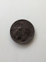 Italienische 10 Centesimi Münze 1924 Vittorio Emanuele