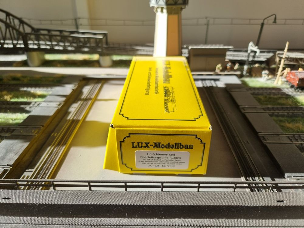 Wagon de nettoyage Lux Modellbau 3 rails HO ( 9130) (Gebraucht) in
