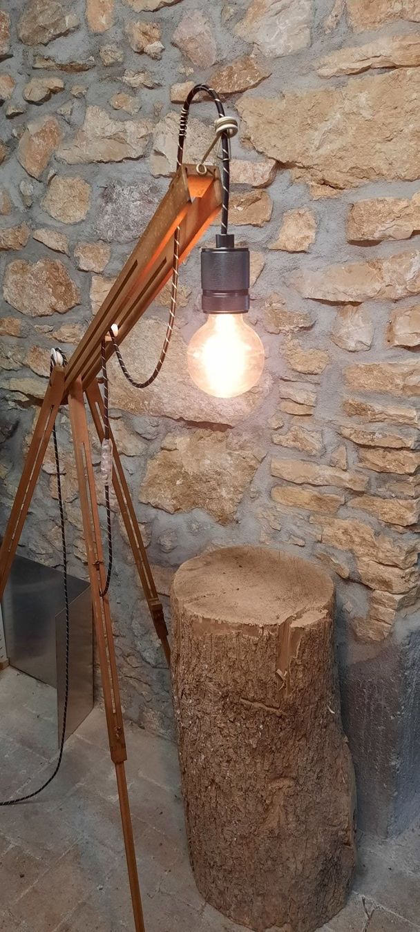 Lampade: Lampe artisanale / stehlampe design – Usato da Courrendlin venduto da Minus78 2