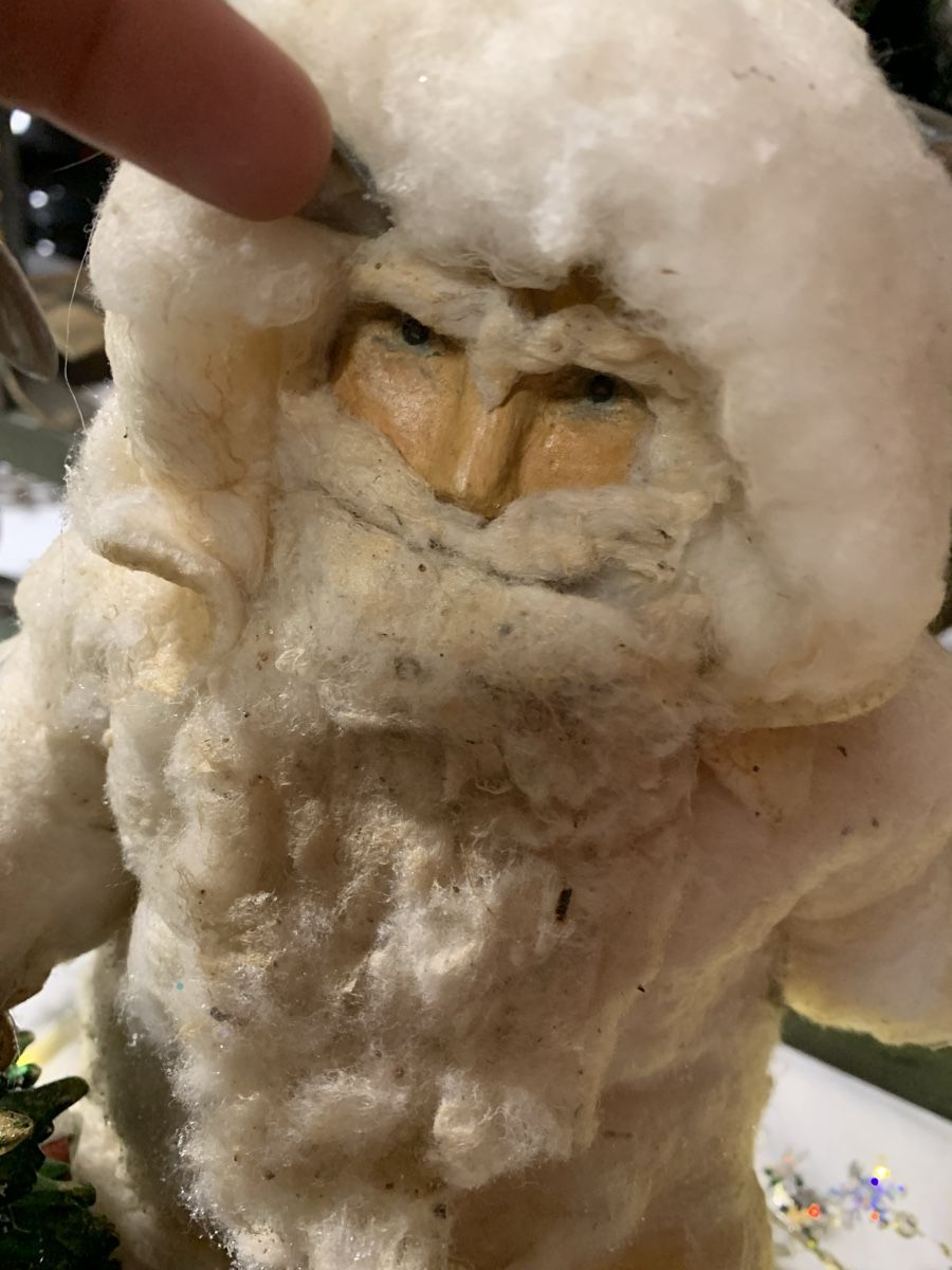 Tutte le decorazioni: Grosser alter Watte Weihnachtsmann – Usato da Rothrist venduto da Oddymanliane 1