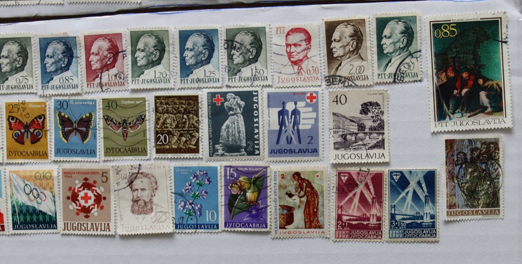 Tutti i francobolli: Briefmarken aus Jugoslawien – Usato da Oberentfelden venduto da lakipul 5