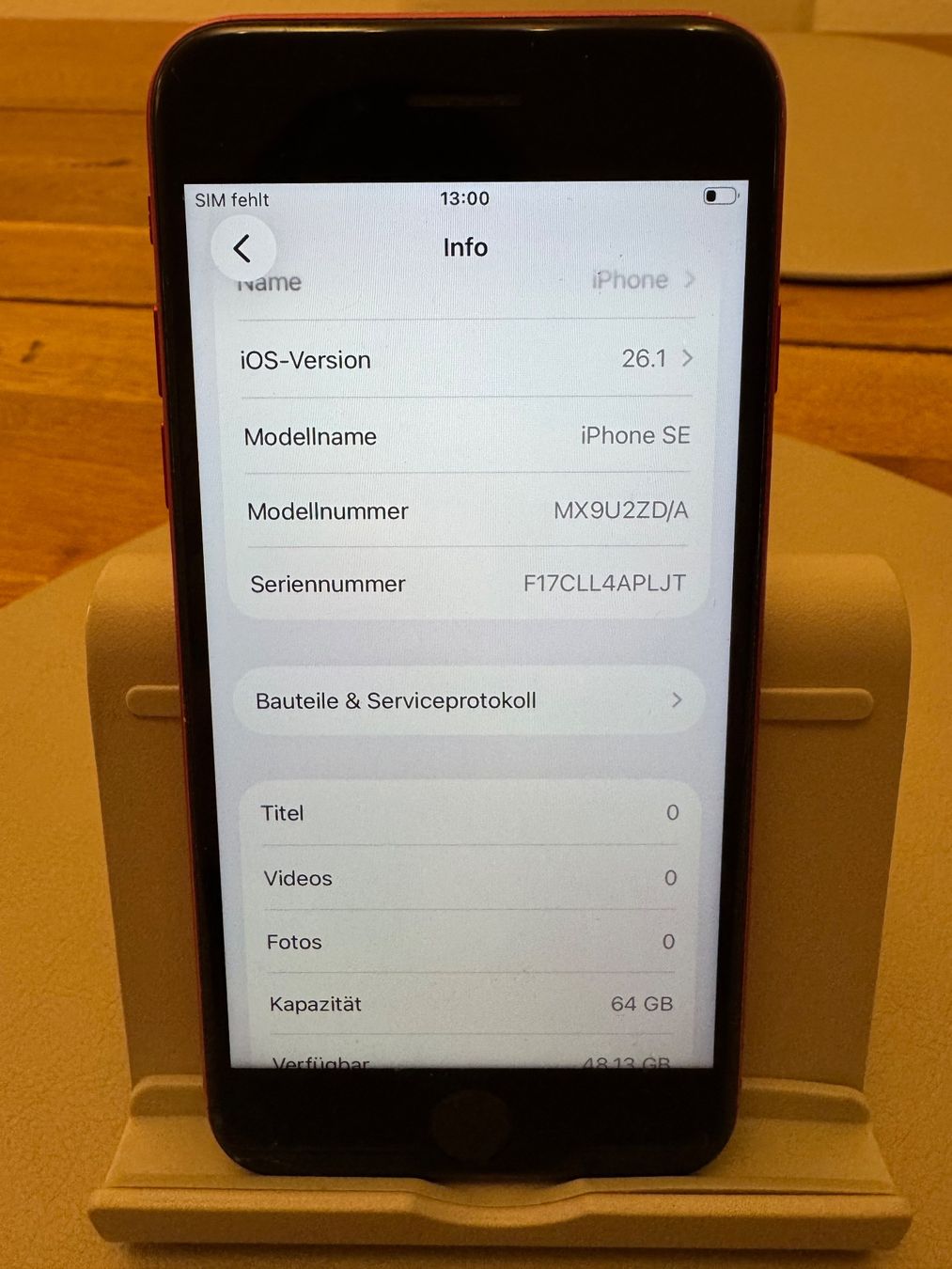 Apple Telefoni cellulari / Smartphones: iPhone SE 2020 – Difettoso da Adliswil venduto da Busys 1
