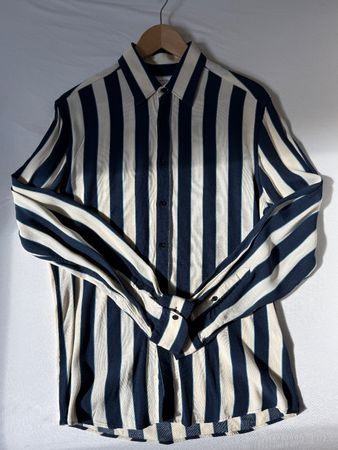 Gestreiftes Hemd von REISS, Grösse M, frische Sommerware