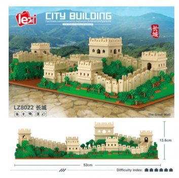 Kit di costruzioni: 8022 Lezi - Great Wall (Ohne Box) – Nuovo (secondo la descrizione) da Hochdorf venduto da ruest-online