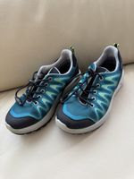 Outdoor Schuhe blau schwarz mit Schnellschnürung neu