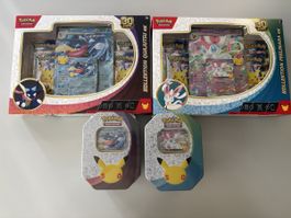 Pokemon 30 Jahre Tins und Kollektion  - 30th Anniversary