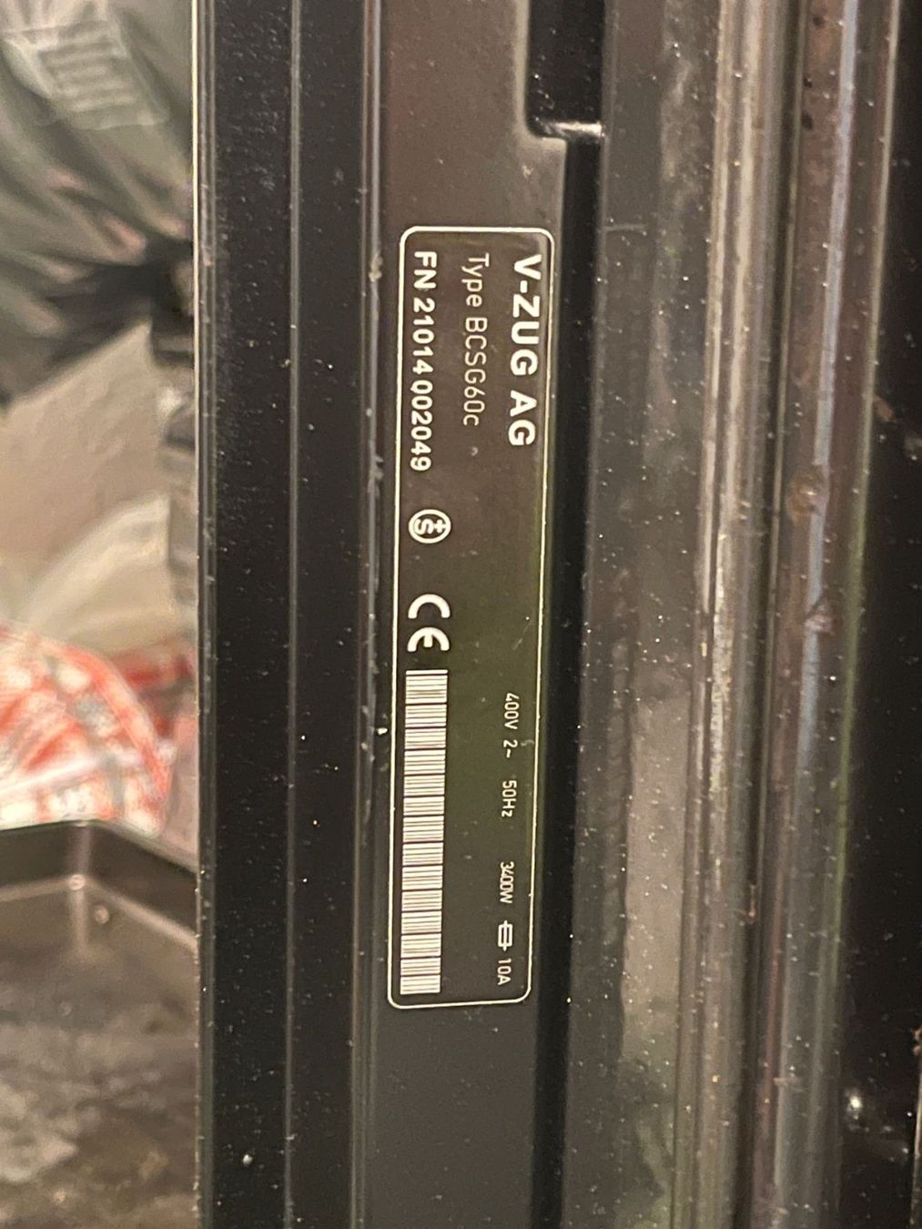 V-Zug Elettrodomestici da cucina: V-ZUG Backofen – Difettoso da Holderbank SO venduto da ann_lg6r 8