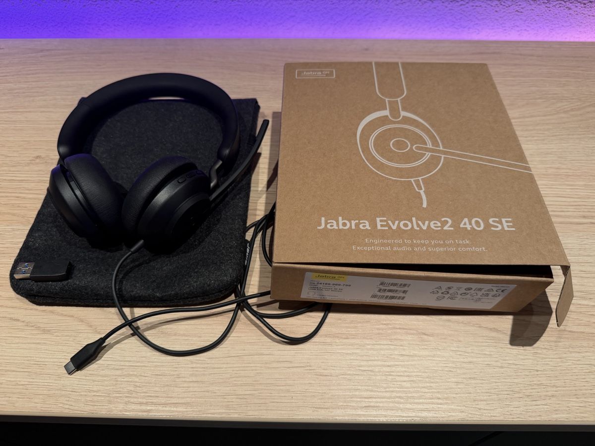 Jabra Cuffie: Casque Jabra Evolve2 40 SE Duo UC USB C/A – Nuovo (secondo la descrizione) da Neyruz FR venduto da CallMeMilka