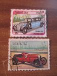 Postes LAO Oldtimer Briefmarken